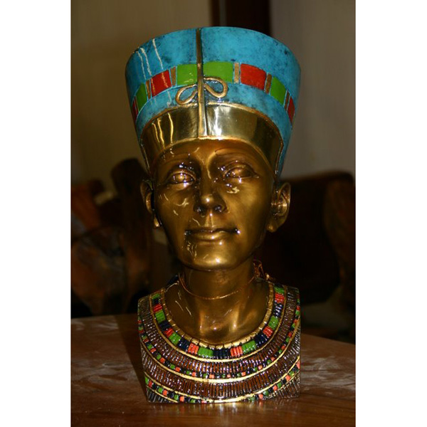 Bronze Neferiti Bust