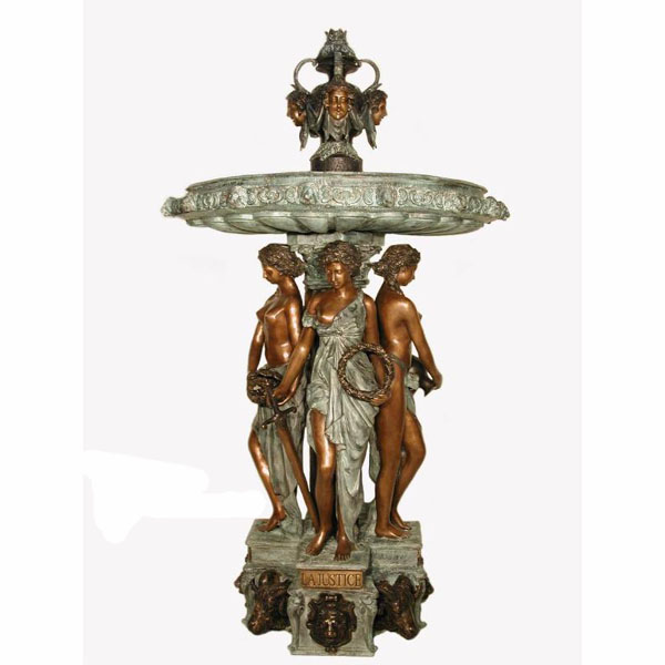 Bronze Four Season Fountain