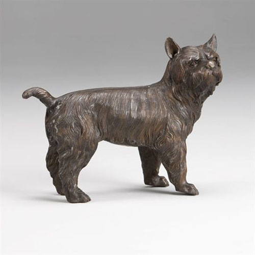 Bronze Dog Statue