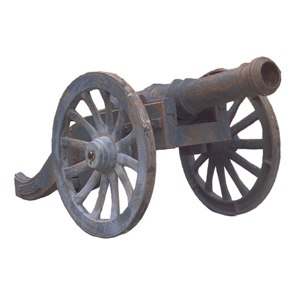 Cast Iron Cannon (Civil War) - Click Image to Close