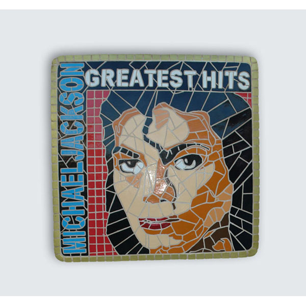 Singer Mosaic Decor Michael Jackson - Click Image to Close
