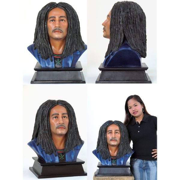 Bob Marley Bust - Click Image to Close