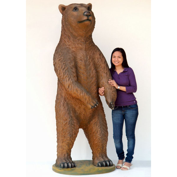 Big Grizzly Bear Statues