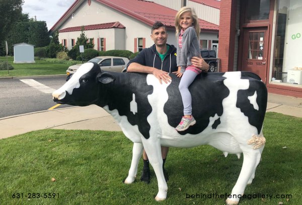 Life Size Cow Statue - Click Image to Close