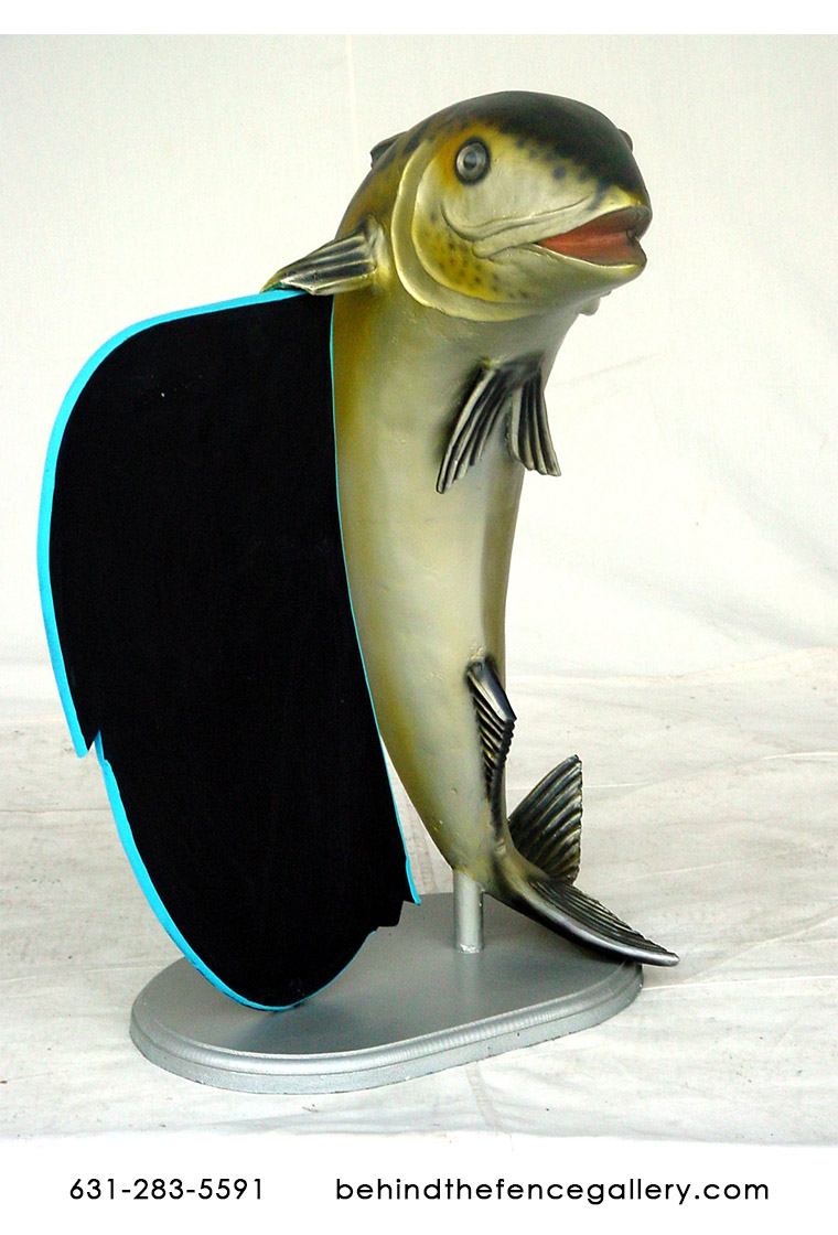 Mackerel Fish with Menu Board 3ft