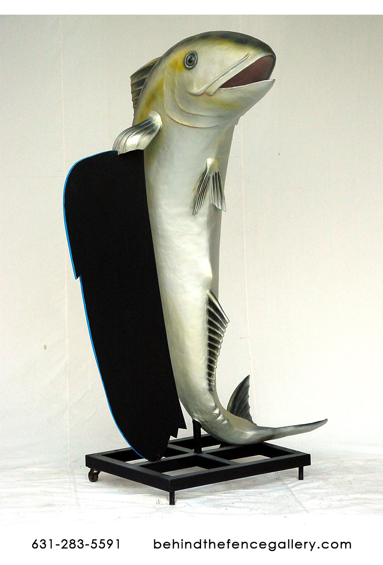 Mackerel Fish with Menu Board 6ft