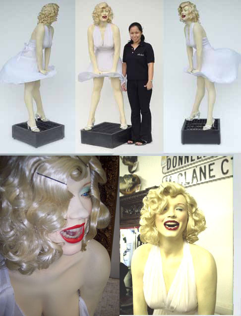 Marilyn Monroe Life Size Statue - Click Image to Close
