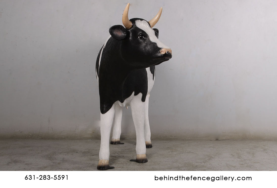 (image for) Cow Statue Medium Size Farm Animal Prop