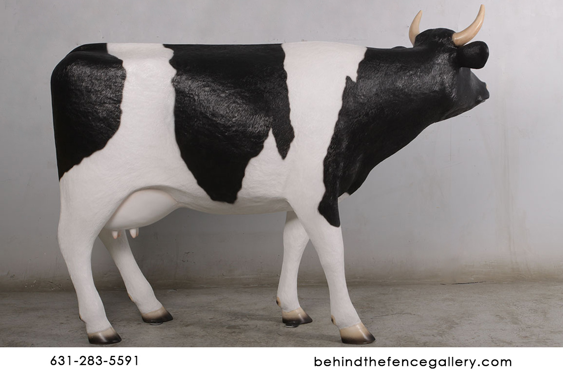 (image for) Cow Statue Medium Size Farm Animal Prop