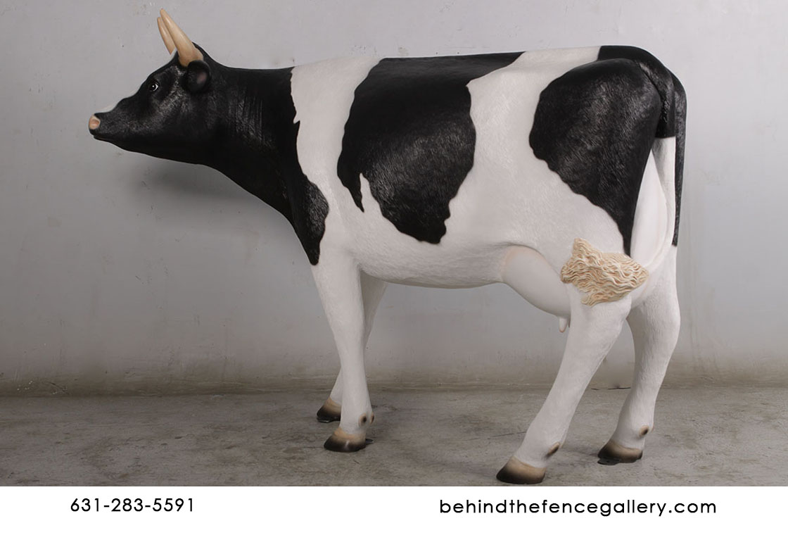 (image for) Cow Statue Medium Size Farm Animal Prop