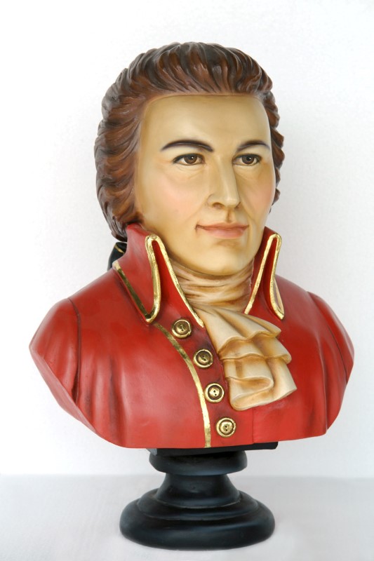Wolfgang Amadeus Mozart Bust