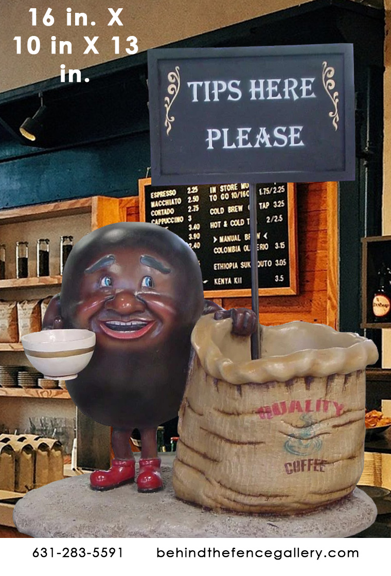 Coffee Bean Tip Jar