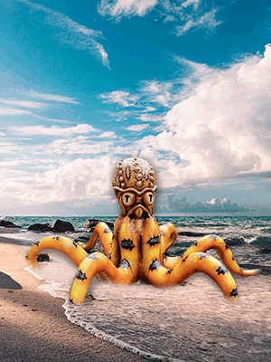 7ft Octopus
