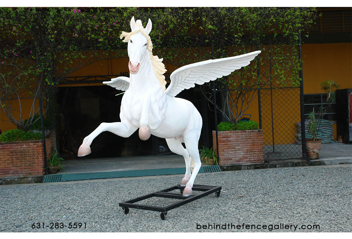(image for) Pegasus Statue - 8.5ft - Click Image to Close