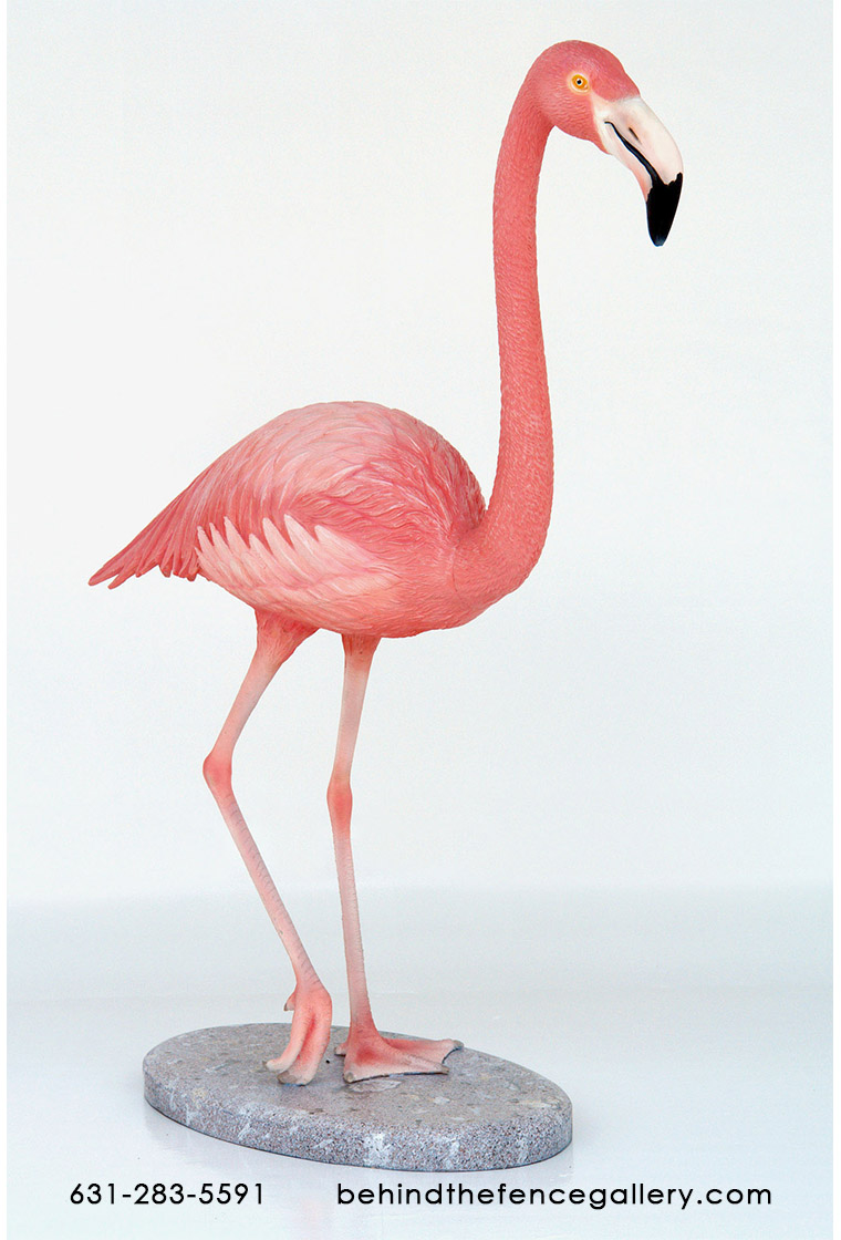 Flamingo Statue