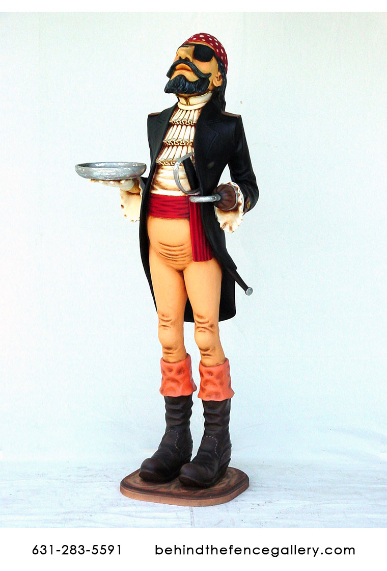 Pirate Butler Statue