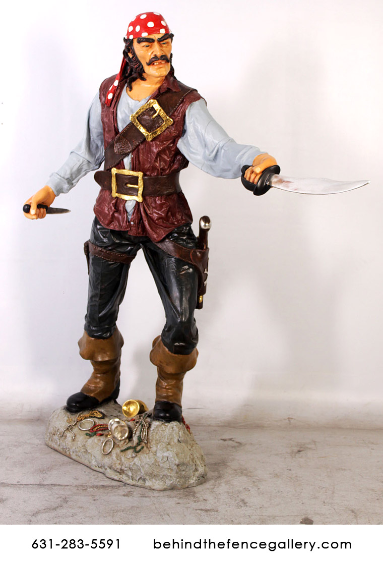 Pirate Cristobal Statue