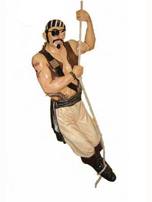 Pirate on a Rope 6 ft.