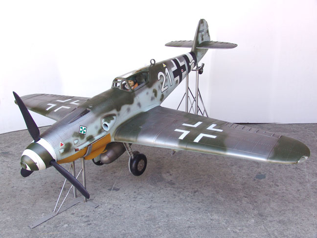 Messerschmitt Model Airplane - Click Image to Close