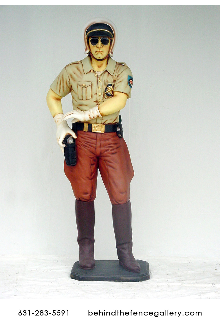 Policeman Statue