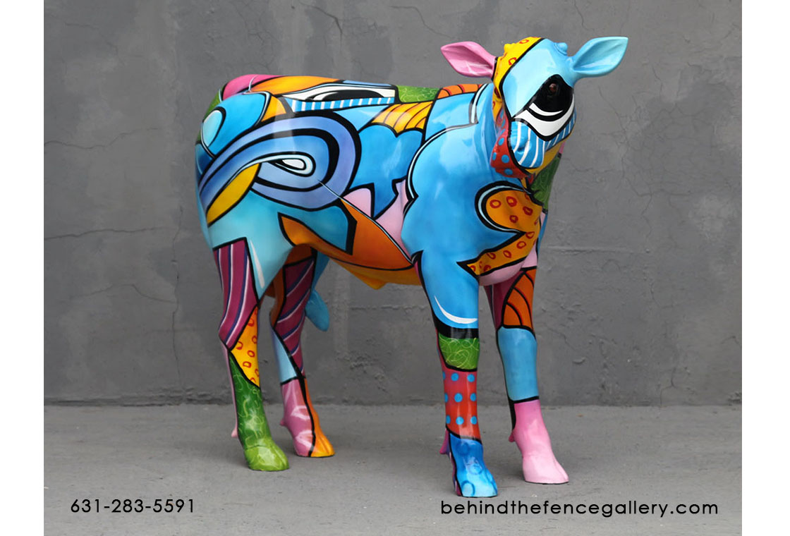 Pop Art Calf Statue