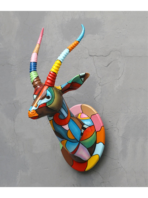 Pop Art Gazelle Head