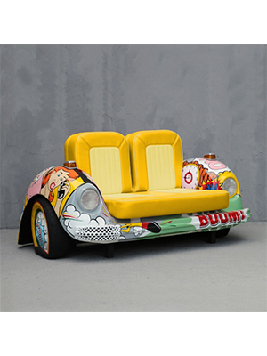 V-Car Sofa Popart