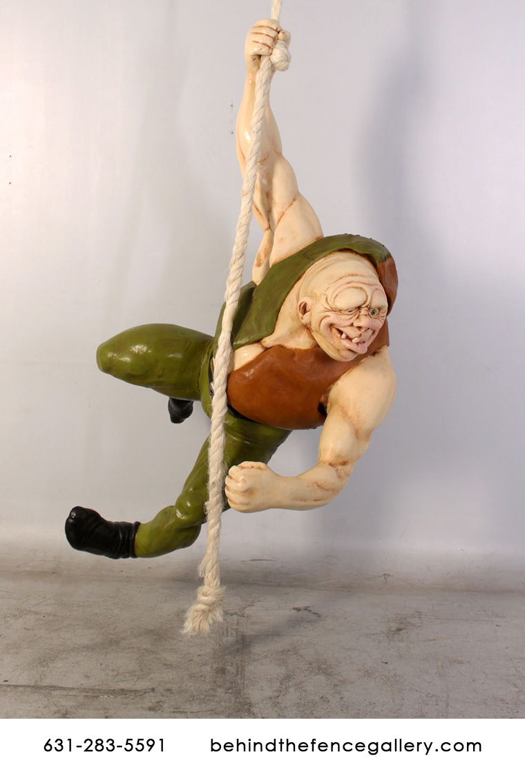 Quasimodo on Rope Statue