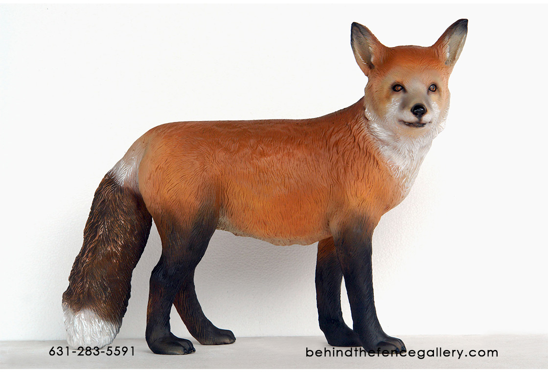 Red Fox Statue