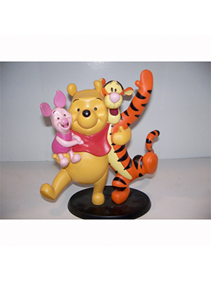 Happy Pooh Tigger and Piglet