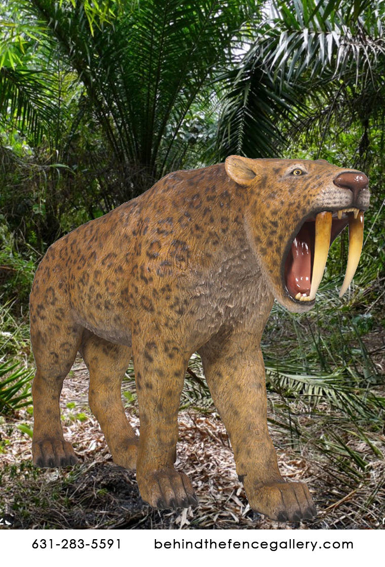 Saber-toothed Tiger Statue