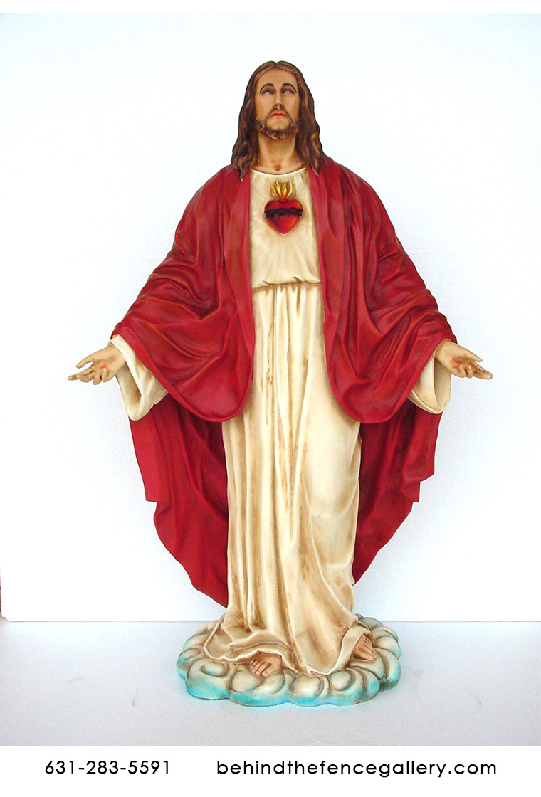 (image for) Sacred Heart Statue - Click Image to Close