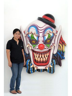 Scary Clown Wall Decor