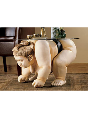 Sumo Wrestler Table