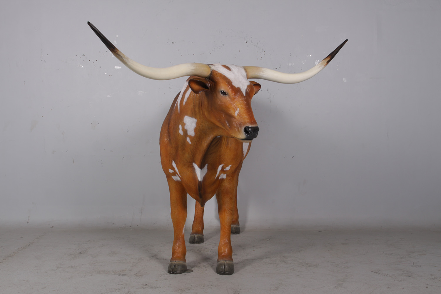 (image for) Texas Longhorn Steer Statue