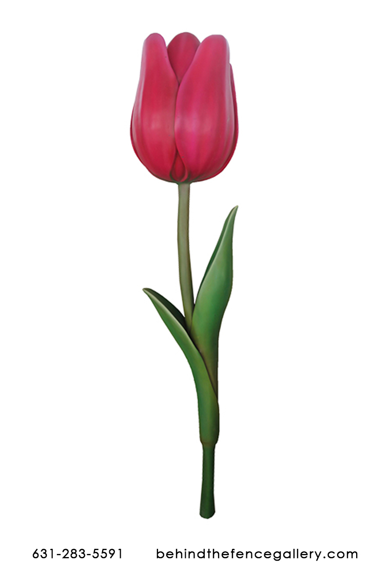 Tulip Flower Garden Statue