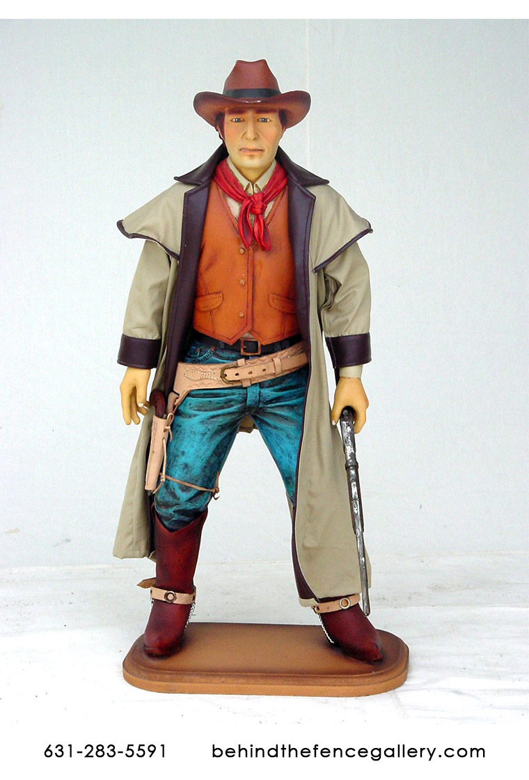 Cowboy Statue - 3ft